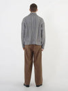 One Tuck Banding Wool Slacks Brown - CHANCE'S NOI - BALAAN 5