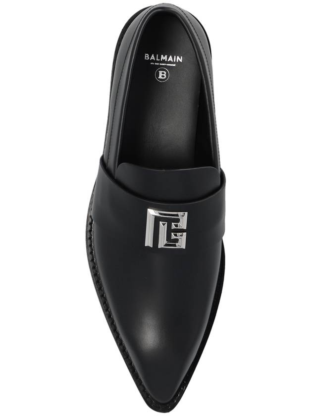 Ben Lettering Loafers BM1UO330LIRS - BALMAIN - BALAAN 7