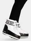 Icon Low Nylon Winter Boots Black White - MOON BOOT - BALAAN 6