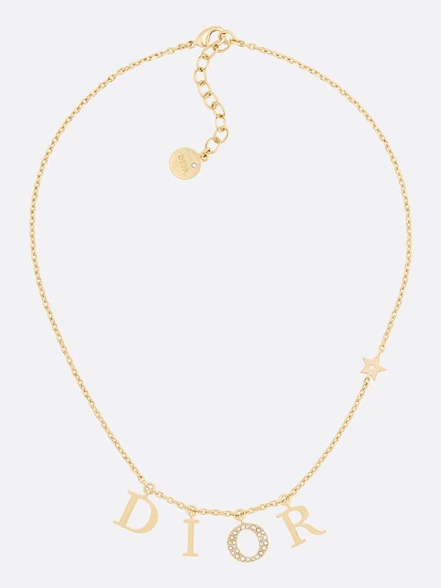 Women's Revolution Necklace Gold - DIOR - BALAAN.