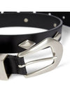 Isabel Marant Diola Djola studded belt 25mm - ISABEL MARANT - BALAAN 6