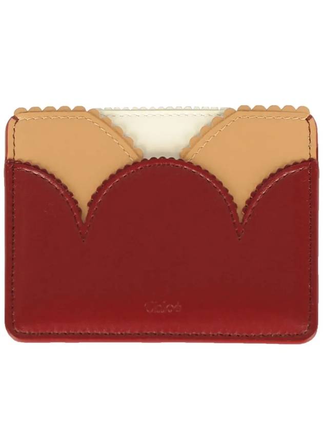 Linda Card Wallet Dark Ruby - CHLOE - BALAAN 2