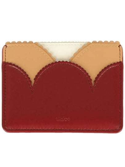 Linda Card Wallet Dark Ruby - CHLOE - BALAAN 2