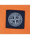 Logo Patch Short Sleeves T-Shirt Orange - STONE ISLAND - BALAAN 6