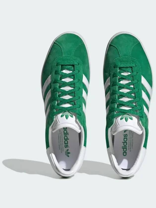 Gazelle 85 Suede Low Top Sneakers Green - ADIDAS - BALAAN 4