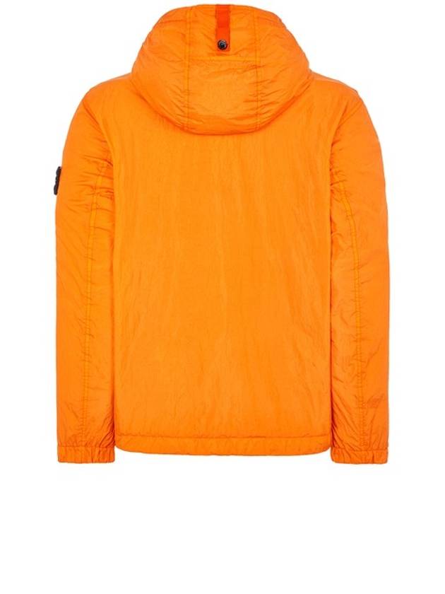 Crinkle Reps Hooded Jacket Lemon - STONE ISLAND - BALAAN 3