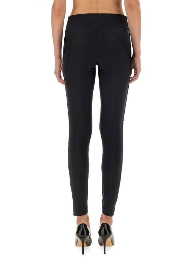 LEGGINGS WITH LOGO - VERSACE - BALAAN 2