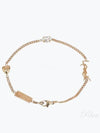 Opyum Heart Chain Bracelet Gold - SAINT LAURENT - BALAAN 2