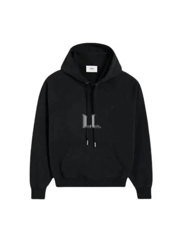 Embroidered Logo Hoodie Black - MAISON MARGIELA - BALAAN 2