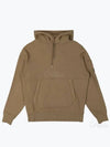 Brushed Emerized Diagonal Fleece Lens Hoodie Green - CP COMPANY - BALAAN 2