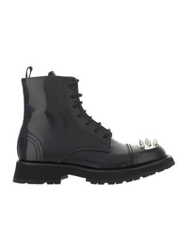 Men's Combat Boots Black - ALEXANDER MCQUEEN - BALAAN 1