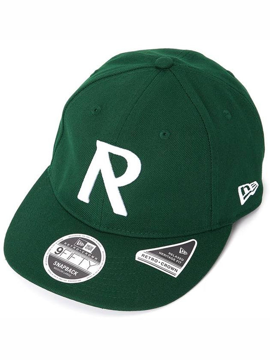 Initial Retro Crown 9 Fifty Snapback Green - REPRESENT - BALAAN 2