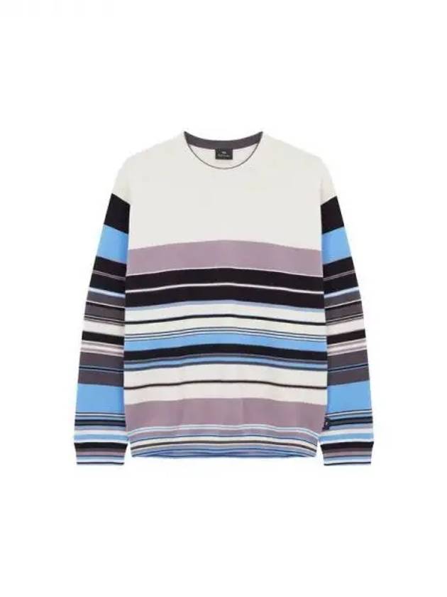 PS multi stripe cotton knit ecru 270855 - PAUL SMITH - BALAAN 1