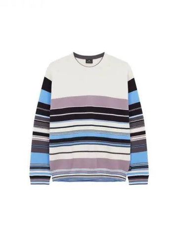 PS multi stripe cotton knit ecru 270855 - PAUL SMITH - BALAAN 1