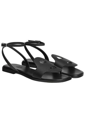 Julie Sandals Black - HERMES - BALAAN 1