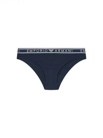 UNDERWEAR Women s Line Logo Banding Solid Briefs Marine 270044 - EMPORIO ARMANI - BALAAN 1