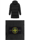 Wappen Patch Crinkle Labs Padding Black - STONE ISLAND - BALAAN 6