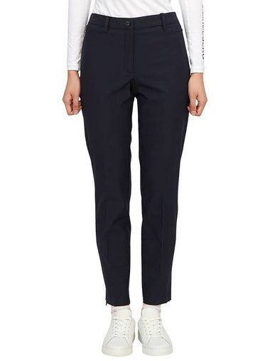 Women's Pia Striped Golf Pants Navy - J.LINDEBERG - BALAAN 1