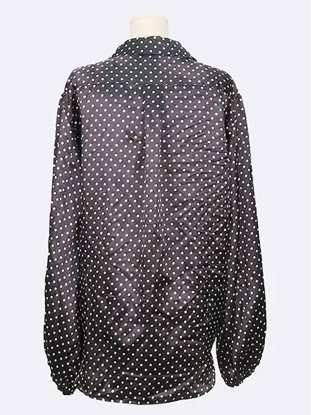 Comme des Gar ons 1K B019 Black Color White Dot Women s Blouse - COMME DES GARCONS - BALAAN 3