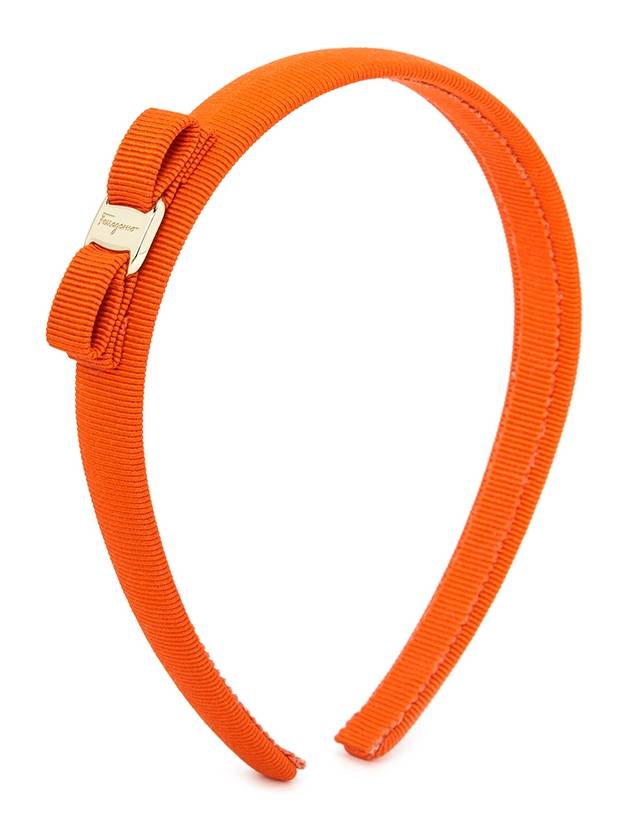 Vara Bow Headband Orange - SALVATORE FERRAGAMO - BALAAN 2