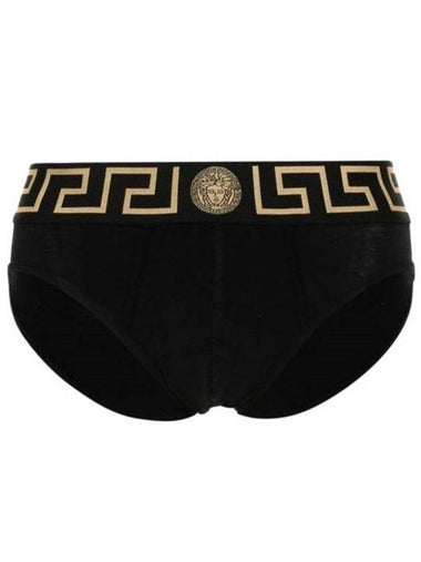 Greca border panties black - VERSACE - BALAAN 1