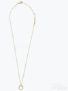 Gancini Crystals Necklace Gold - SALVATORE FERRAGAMO - BALAAN 2