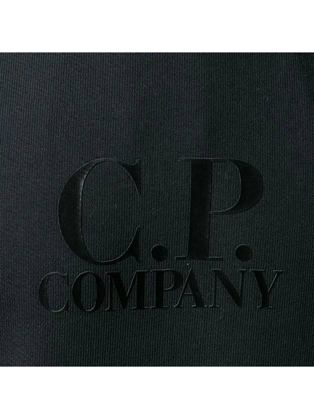 11Th Anniversary Logo Crew Neck Sweatshirt Black - CP COMPANY - BALAAN 4