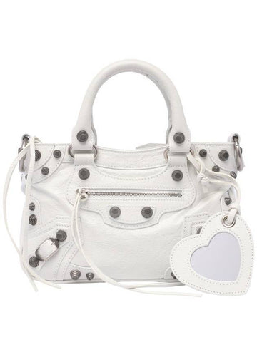 Neo Cagole Small Tote Bag White - BALENCIAGA - BALAAN 1