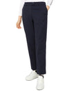 Women's Lux 4 Way Stretch Twill Straight Pants Navy - G/FORE - BALAAN 6