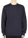 Diagonal Raised Fleece Lens Sweatshirt Purple - CP COMPANY - BALAAN 2