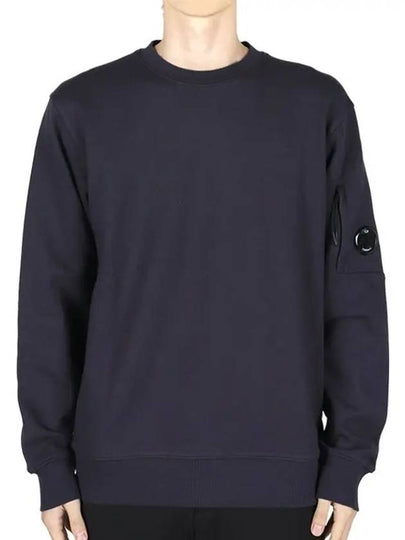 Diagonal Raised Fleece Lens Sweatshirt Purple - CP COMPANY - BALAAN 2