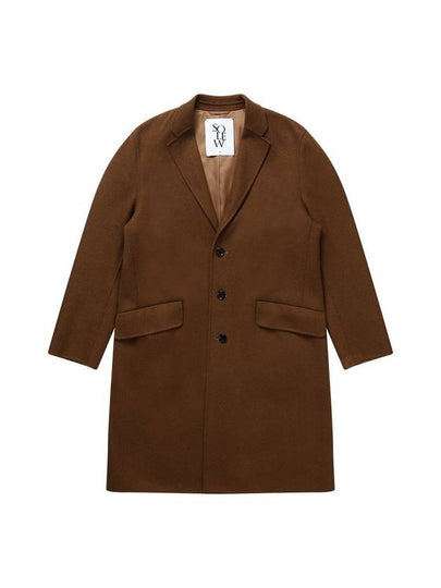 Men's Handmade Single Coat Camel - SOLEW - BALAAN 2