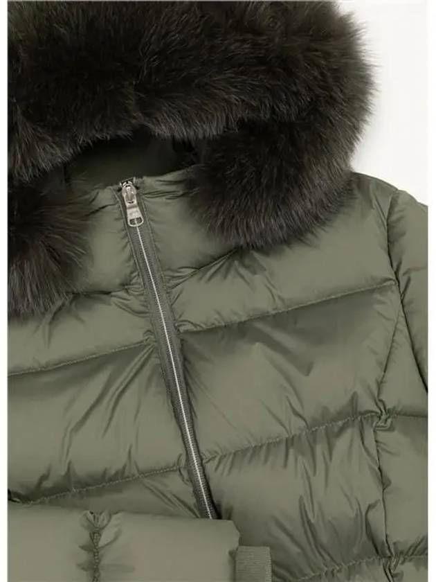 Le Fur Hood Long Padded Coat - COLMAR - BALAAN 6