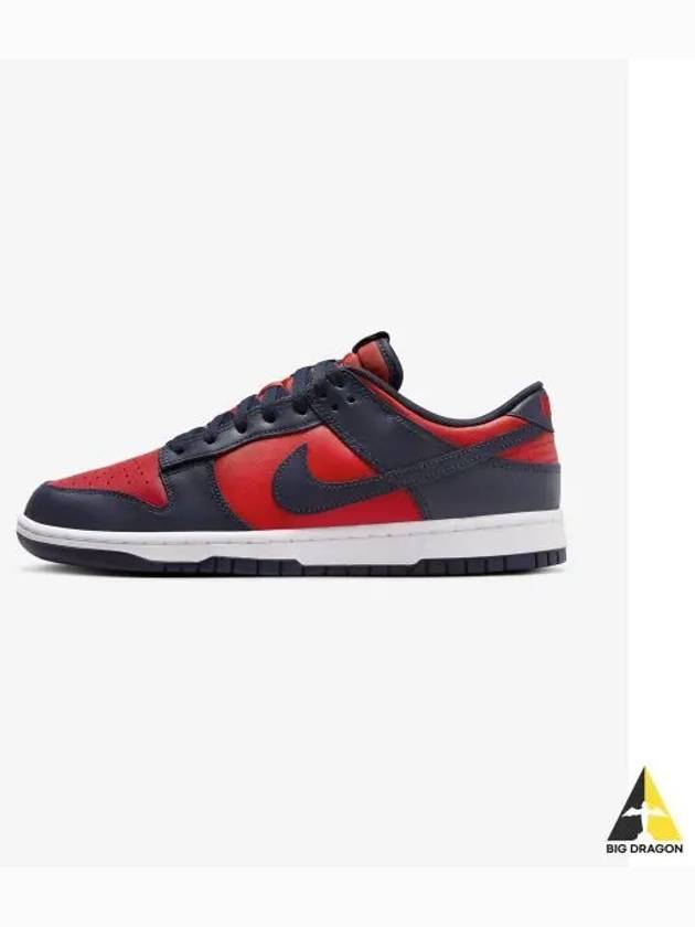 Dunk Low Retro M University Red White Obsidian DV0833 601 - NIKE - BALAAN 1