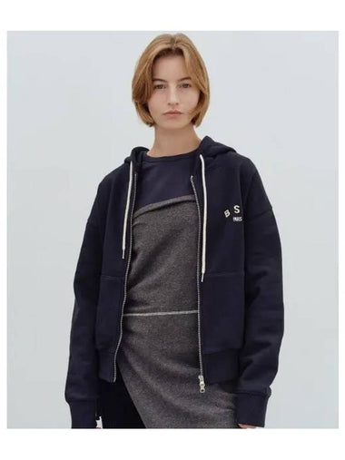 BSM SMALL LOGO ZIP UP NAVY - BENSIMON - BALAAN 1