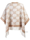 Women s Fringe Wool Cape FRINESTD 005 - MAX MARA - BALAAN 3