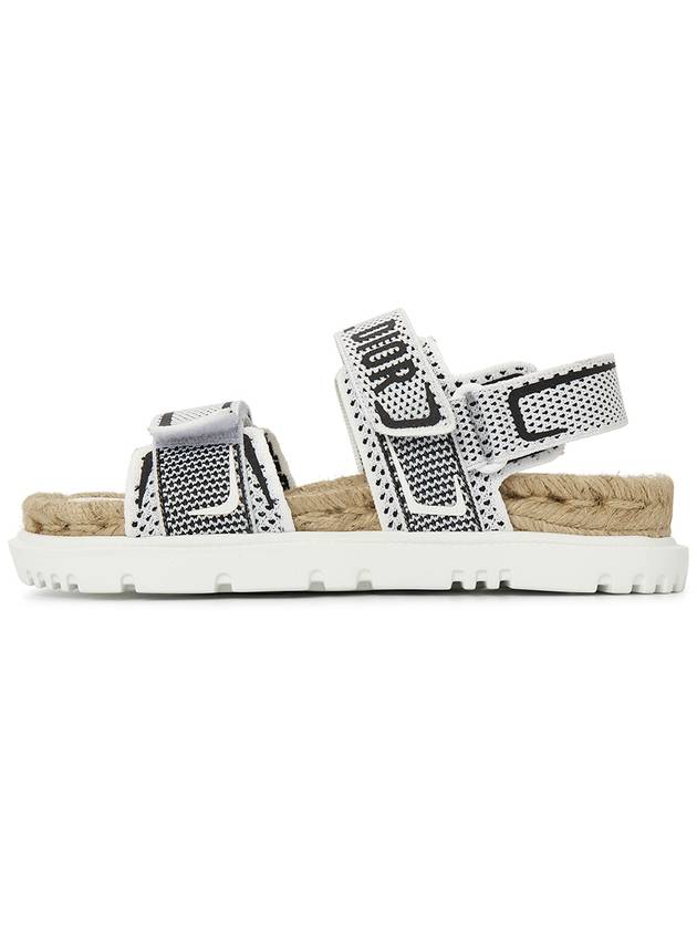 Act Technical Mesh Rubber Sandal White - DIOR - BALAAN 5