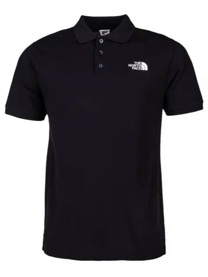 Men's Calpine Cotton Polo Shirt Black - THE NORTH FACE - BALAAN 2