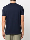 ORB Logo Cotton Short Sleeve T-Shirt Navy - VIVIENNE WESTWOOD - BALAAN 5