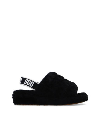 Fluff Yeah Slippers Black - UGG - BALAAN 1