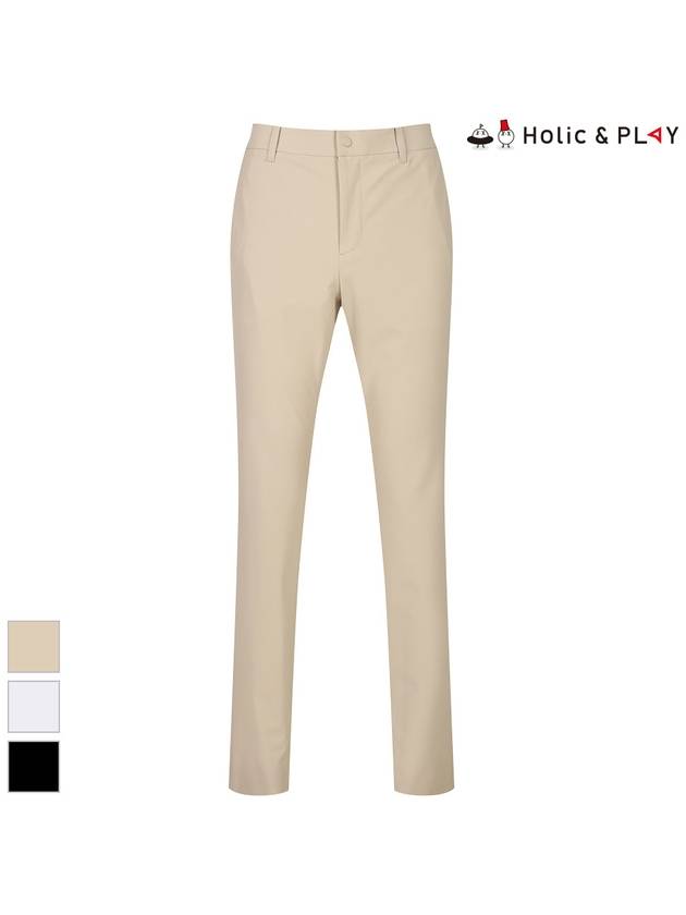 yoke punching color combination basic pantsHD2MPT001 - HOLIC&PLAY - BALAAN 1