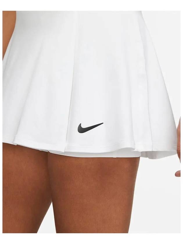 Women's Court Dry Fit Victory Tennis Pleats Skirt White - NIKE - BALAAN 7