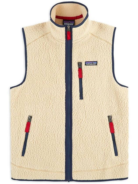 Men's Retro Pile Vest Light Khaki - PATAGONIA - BALAAN 1