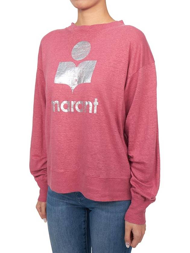 Clawia long sleeve t shirt pink - ISABEL MARANT ETOILE - BALAAN 3