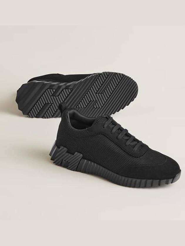 Bouncing Sneakers Men s Running Shoes Mesh Noir H231764ZH01410 - HERMES - BALAAN 5