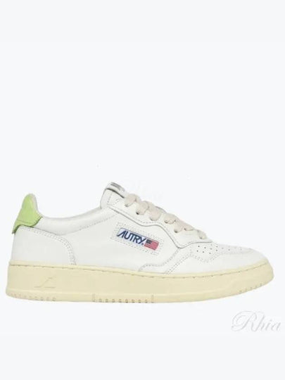 Medalist Green Tab Low Top Sneakers White - AUTRY - BALAAN 2