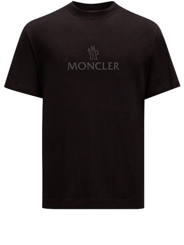 logo short sleeve t-shirt black - MONCLER - BALAAN 2