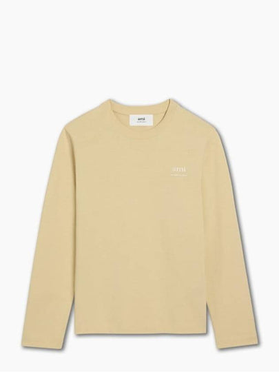 Alexandre Mattiussi Long Sleeve T-Shirt Beige - AMI - BALAAN 2