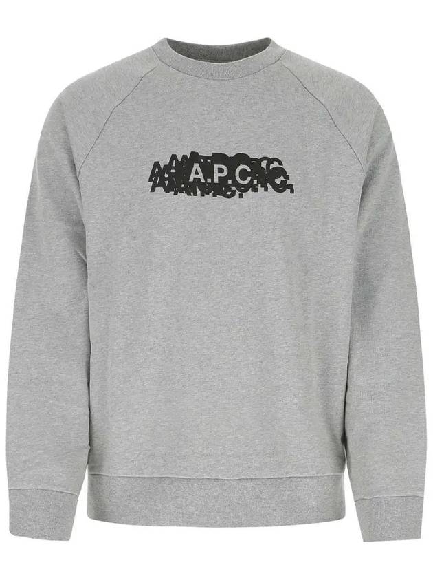 Koraku Logo Sweatshirt Grey - A.P.C. - BALAAN 3