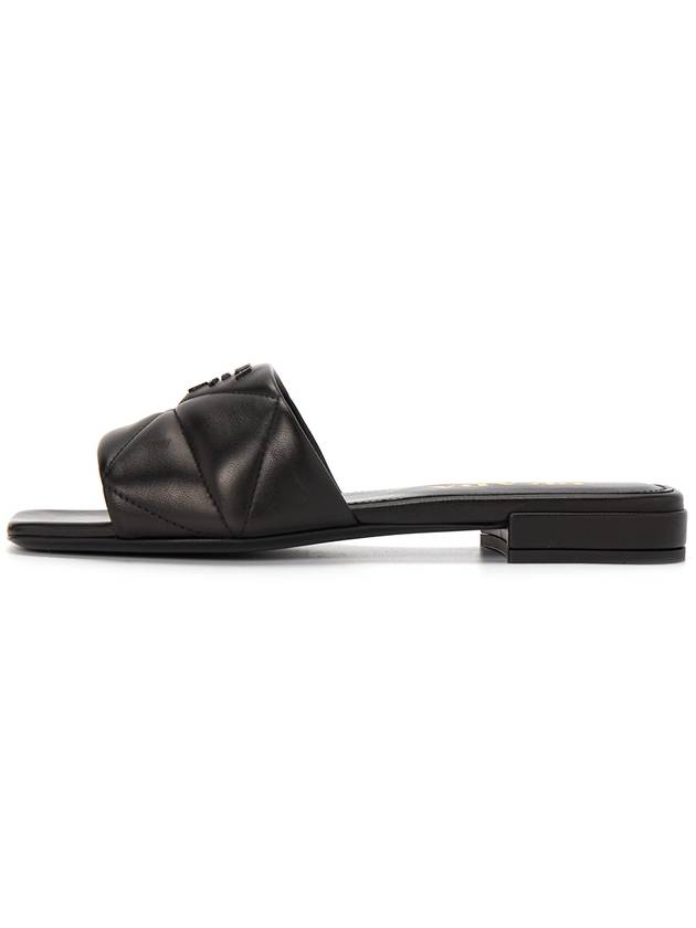 quilted nappa sandals black - PRADA - BALAAN 5